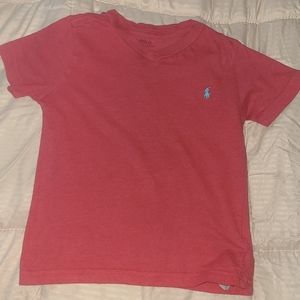 Ralph Lauren Polo Toddler Boys V-Neck Shirt